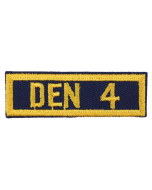 Cub Scout Den Numeral 4