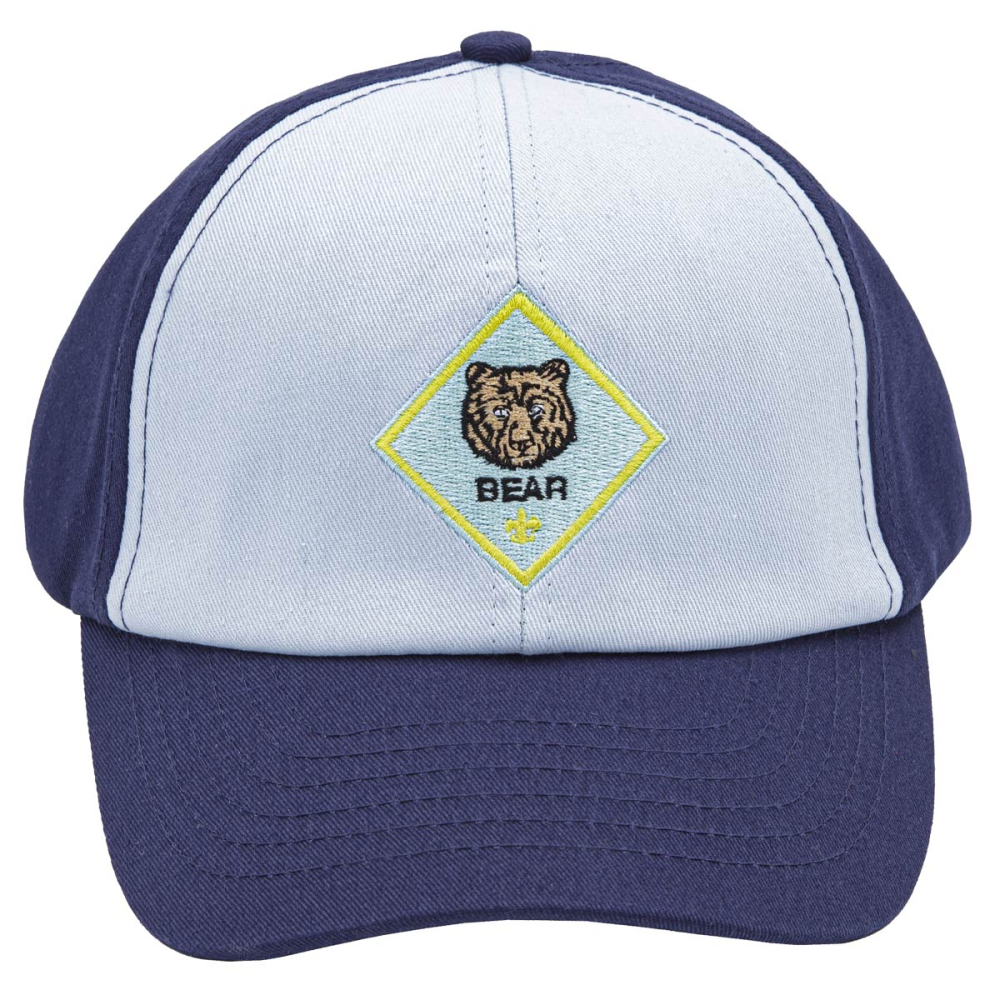 Cub Scout Bear Rank Uniform Cap- S/M, M/L